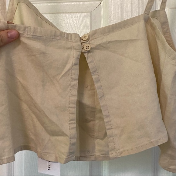 We Wore What Linen Trapeze Tank - Picture 6 of 8